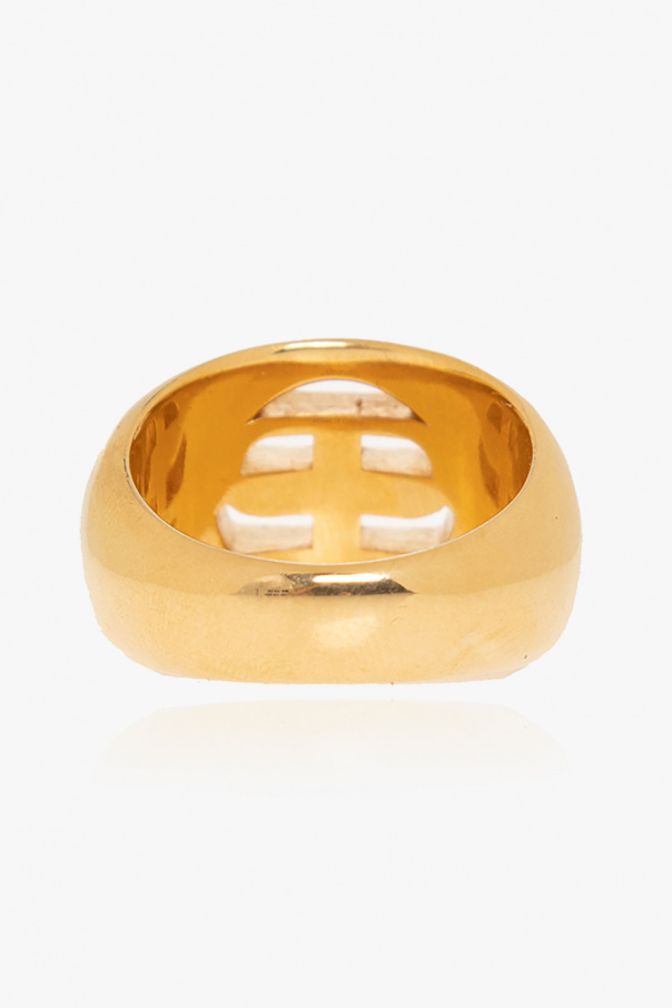 Balenciaga Ring with logo | Men's Jewellery